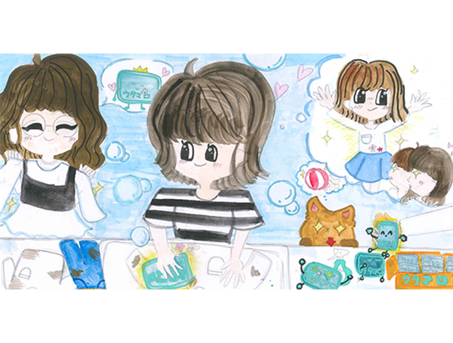 「朝日新聞 子ども広告2025」にて子どもたちが描いた作品が…
