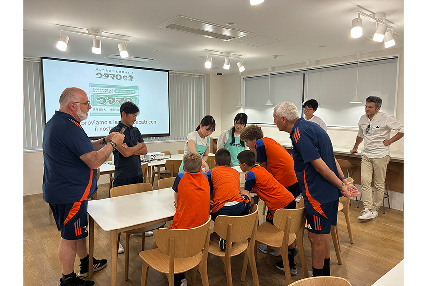 ユベントスFCが来社！