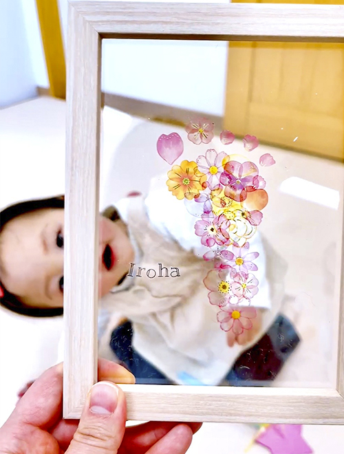 大きくなったね！【足形アート】