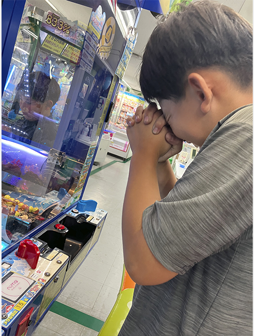 メダルに願いを込めて